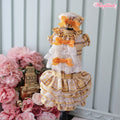 Wooflink Vintage Atelier Dress in Yellow