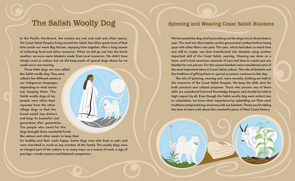 Woolly Dog Warms His Family (HC). Coast Salish Tales 4.