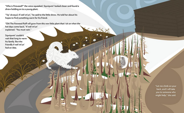 Woolly Dog Warms His Family (HC). Coast Salish Tales 4.