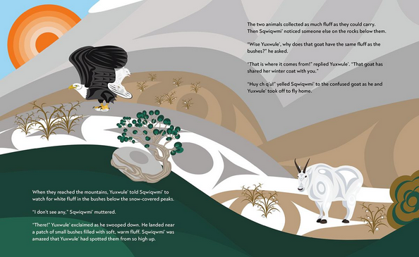 Woolly Dog Warms His Family (HC). Coast Salish Tales 4.