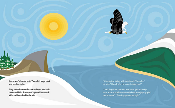 Woolly Dog Warms His Family (HC). Coast Salish Tales 4.